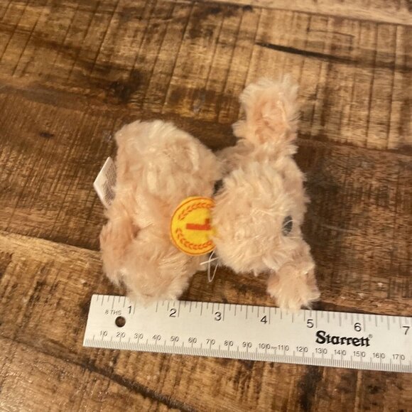 Oriental Trading Company Dog 5 Inch Plush #1 Collar Tan Brown Lab Realistic Toy - Picture 7 of 8